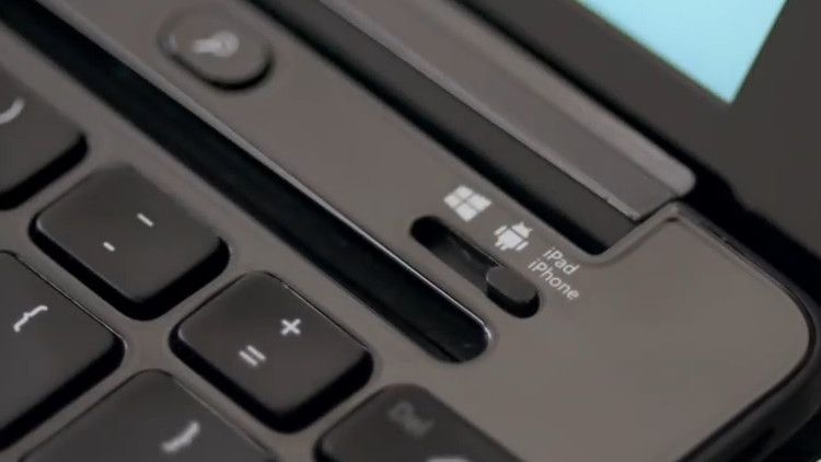 Microsoft Universal Mobile Keyboard デバイス切り替え