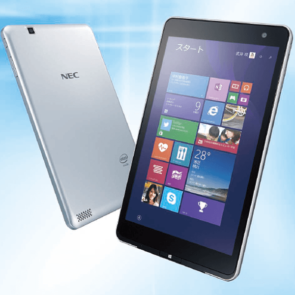 NEC LaVie Tab W TW708/T1S － NEC最初の8インチWindowsタブレットが ...