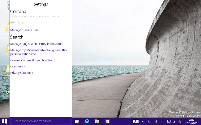 Windows 10　Cortana