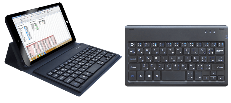geanee 8インチタブレット用キーボード