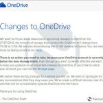 OneDriveの無料容量縮小は7月からスタート!早めに対策しておこう