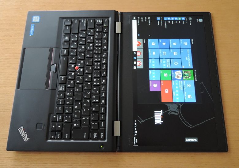 ThinkPad X1 Carbon フル開口