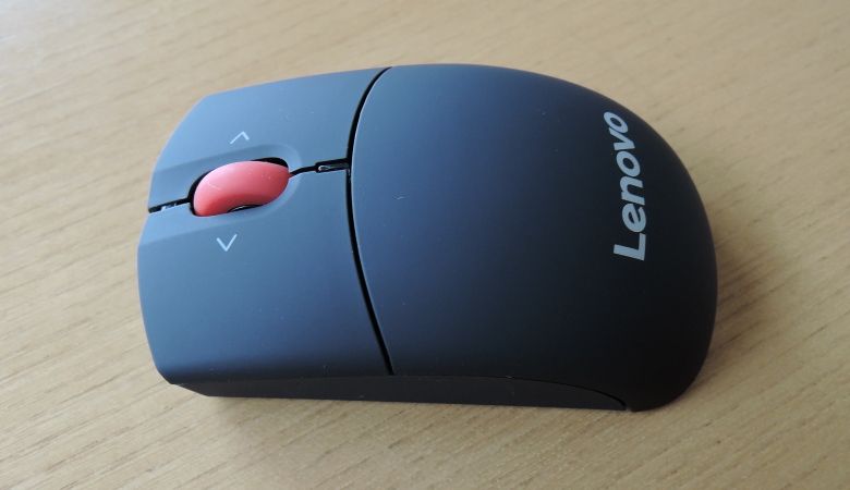Lenovo ワイヤレスレーザーマウス　側面