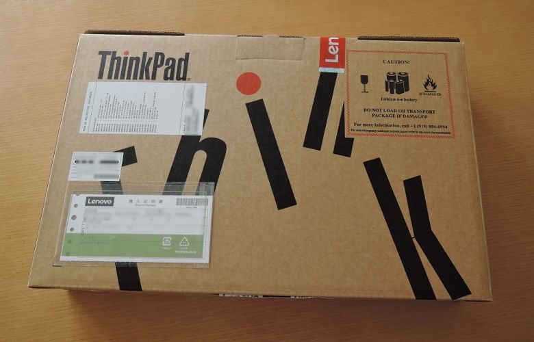 Lenovo ThinkPad 13 外箱