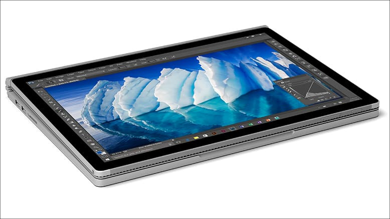 Microsoft Surface Book　タブレット形態