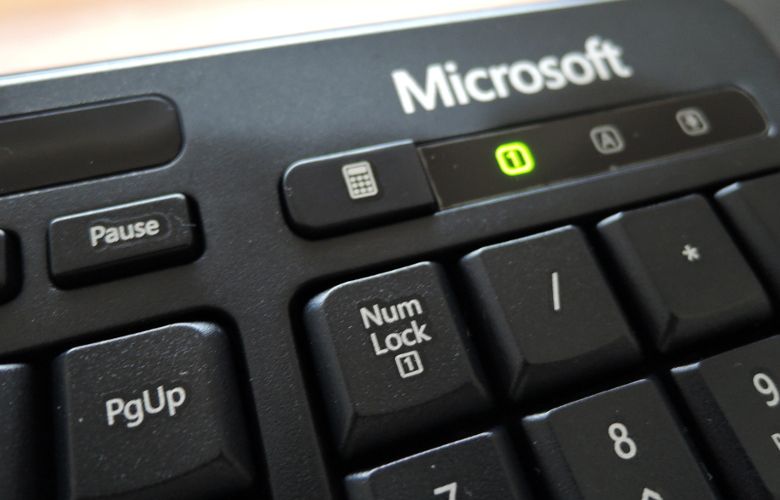 Microsoft Wired Keyboard 600　電卓ボタン