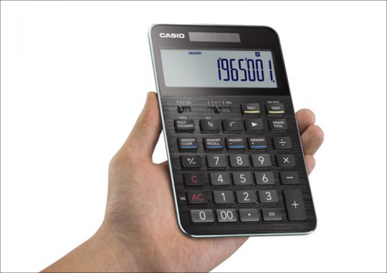 CASIO - カシオ 電卓s100 ブルー 新品未使用の+systemiks.ca