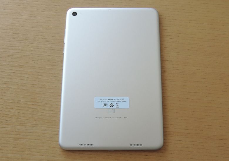 Xiaomi Mi Pad 3 背面