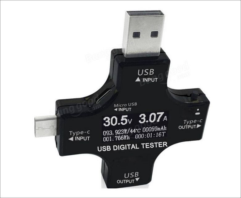 USB 電流電圧チェッカー
