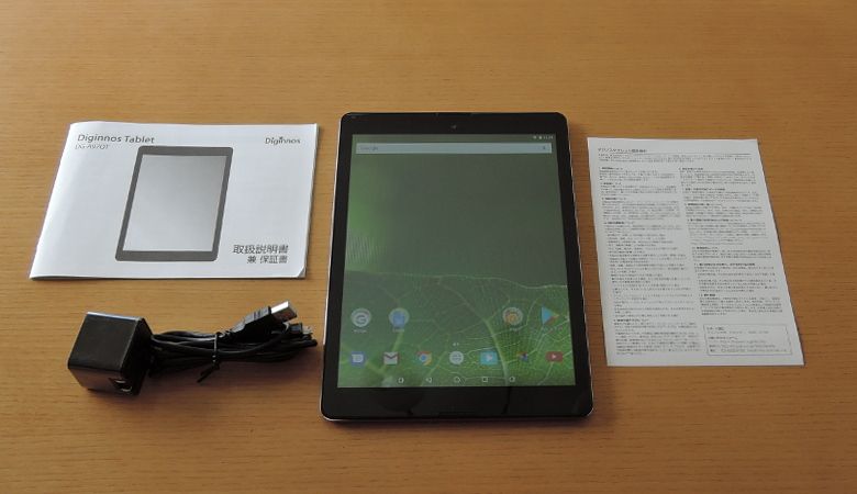 Diginnos Tablet DG-A97QT 同梱物