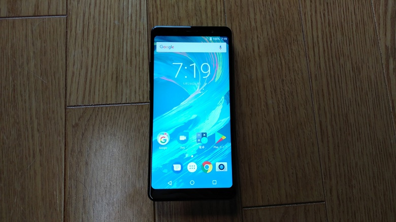 Bluboo S3 レビュー 正面