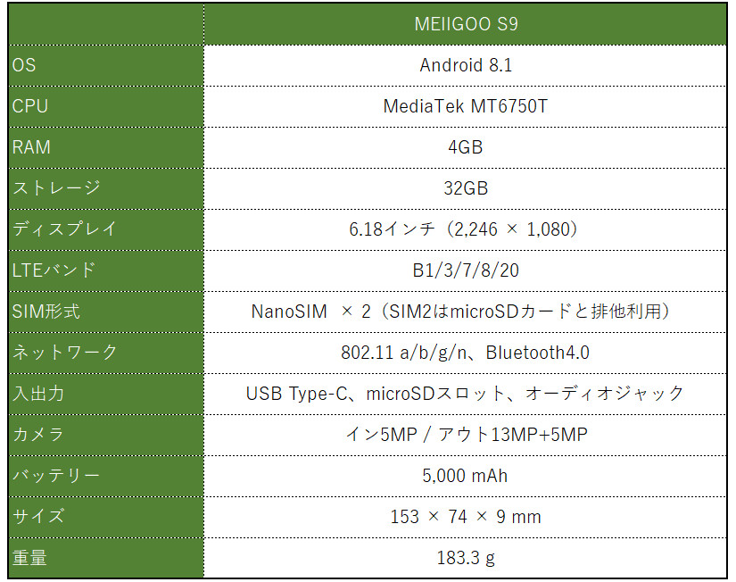 MEIIGOO S9