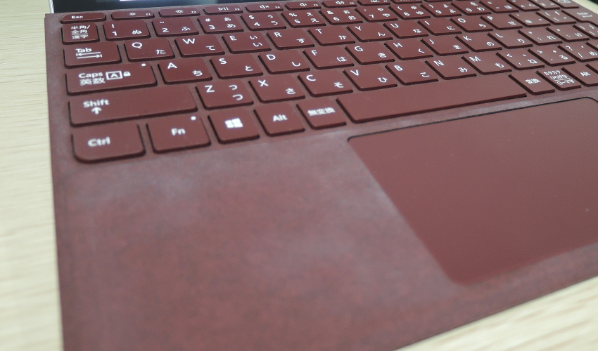 Microsoft Surface Go キーボード拡大