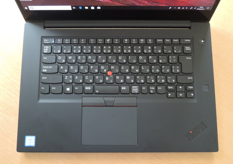 Lenovo ThinkPad X1 Extreme キーボード