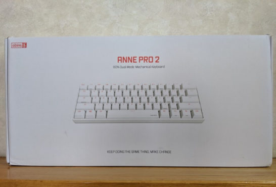 Obins Anne Pro 2 レビュー － はじめてのメカニカルキーボードは60%サイズ！（実機レビュー：ゆないと）