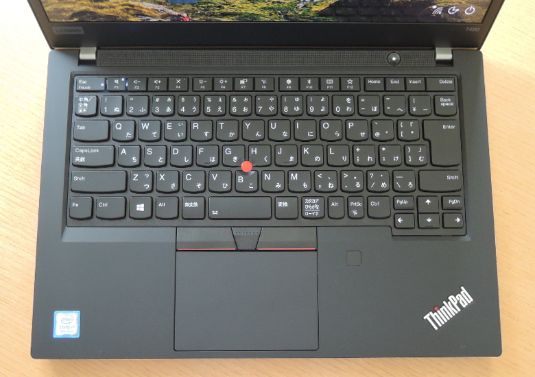 Lenovo ThinkPad T490 キーボード