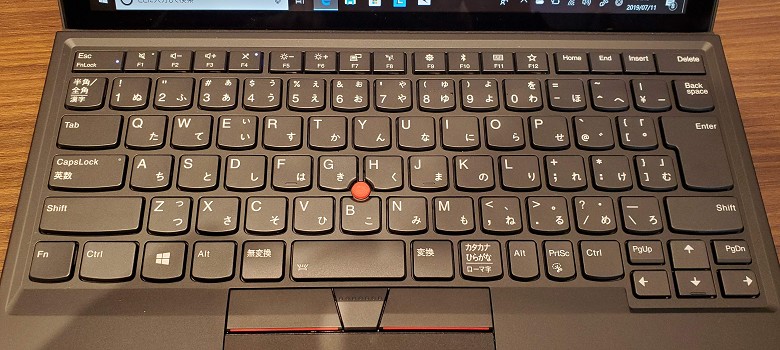 x230以降のThinkPadと同等のキーボード