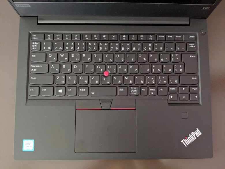 Lenovo ThinkPad E490 レビュー