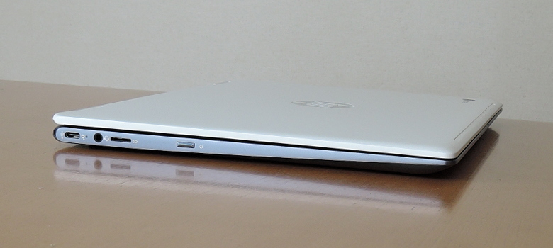 HP Chromebook x360 14 左側面