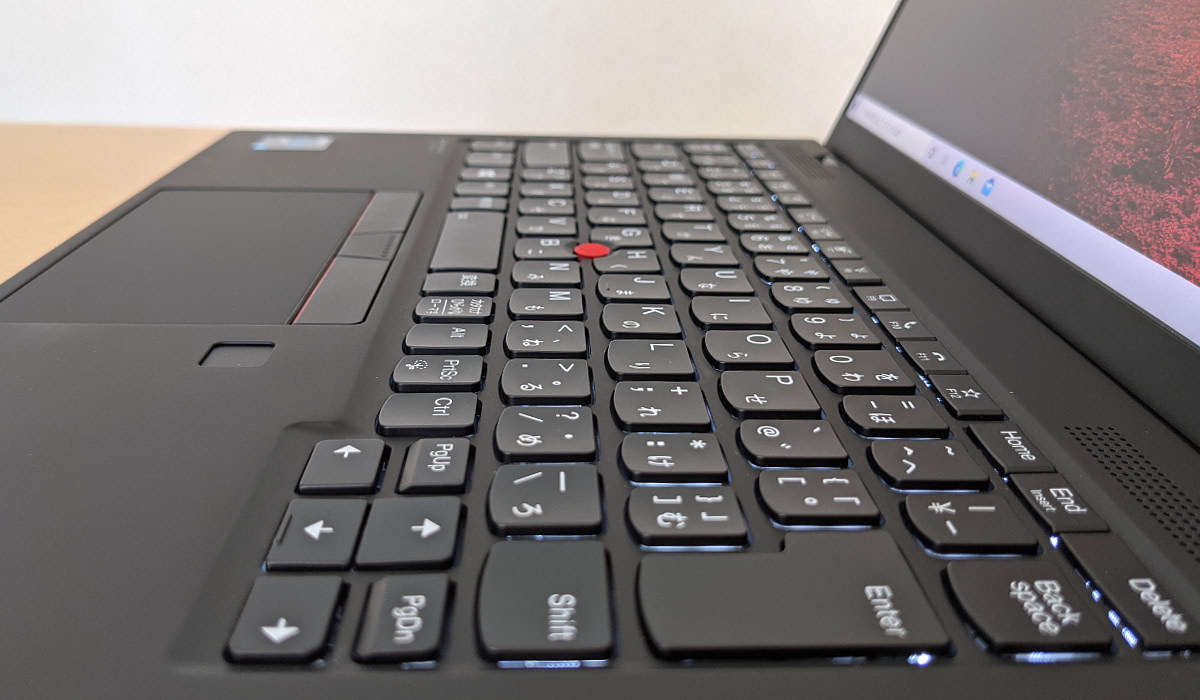 Lenovo ThinkPad X1 Nano キーボード