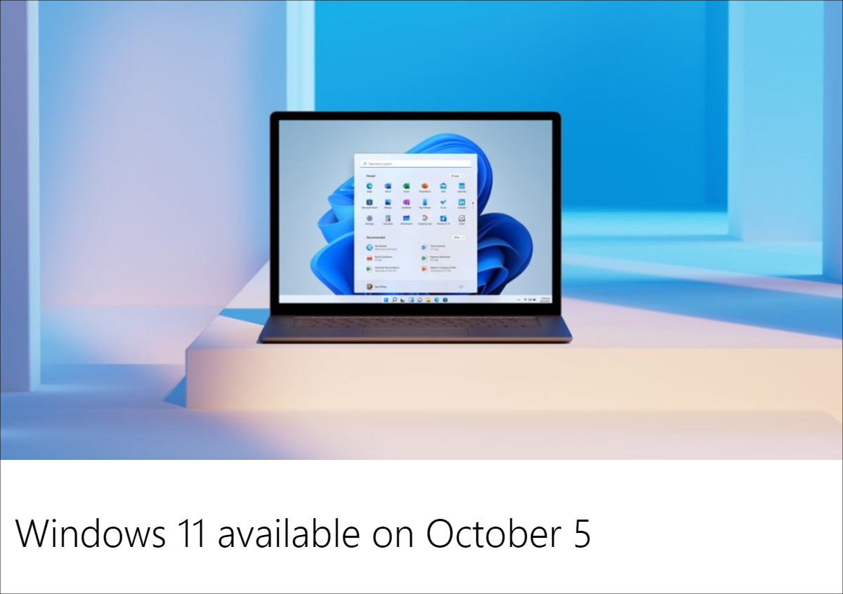 Windows 11のリリース日は10月5日