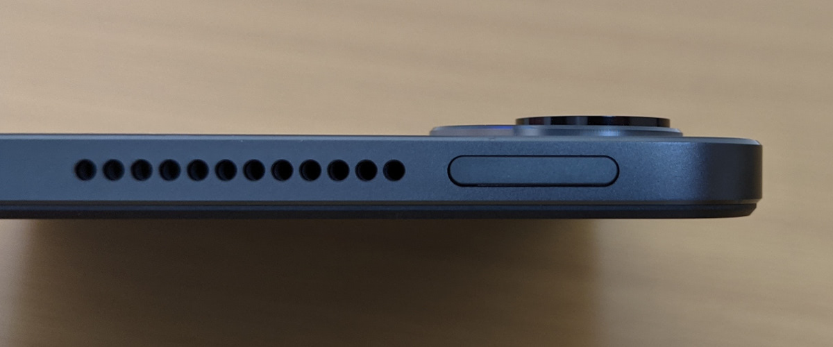 Xiaomi Pad 5 側面カメラ付近