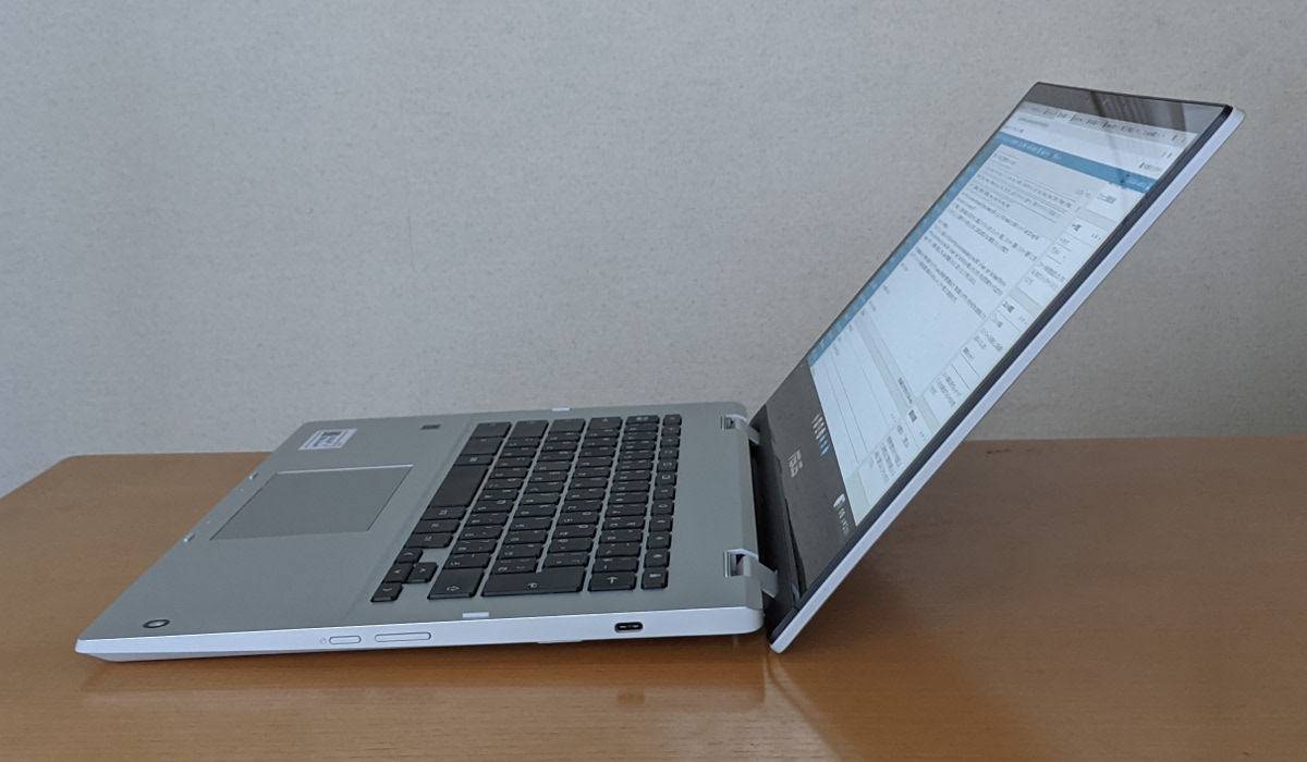 ASUS Chromebook Flip CM1クラムシェル形態
