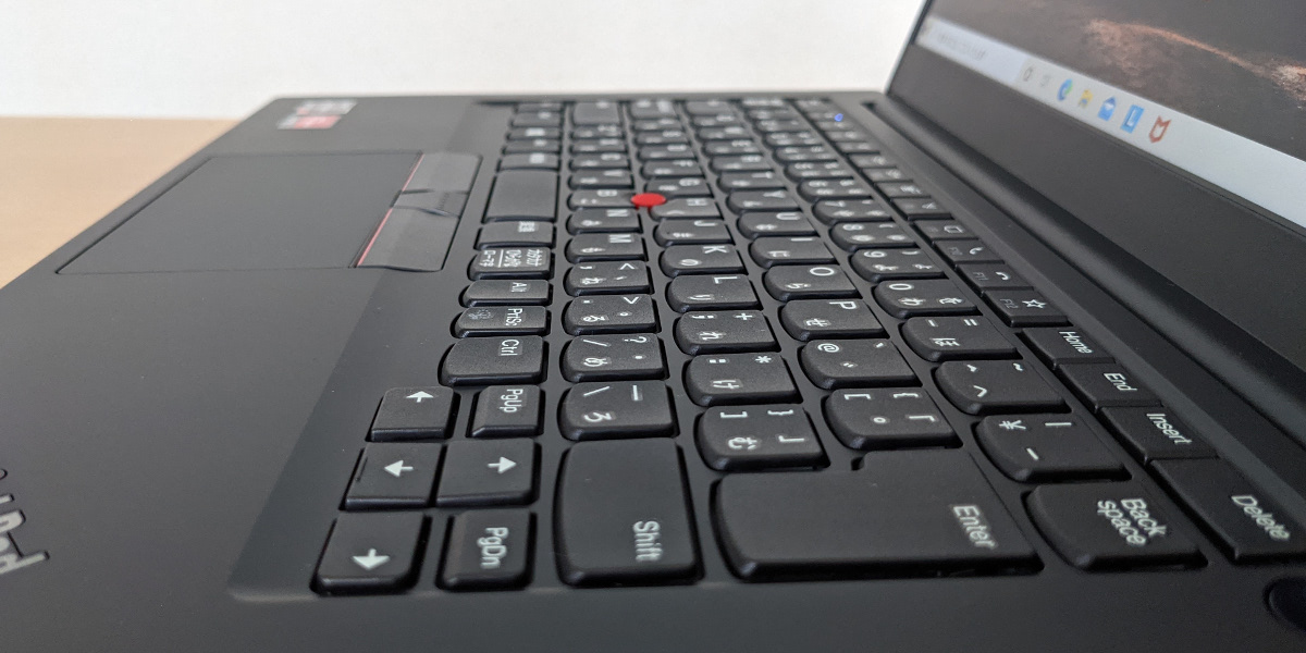 Lenovo ThinkPad E14 Gen 3(AMD) キーボード