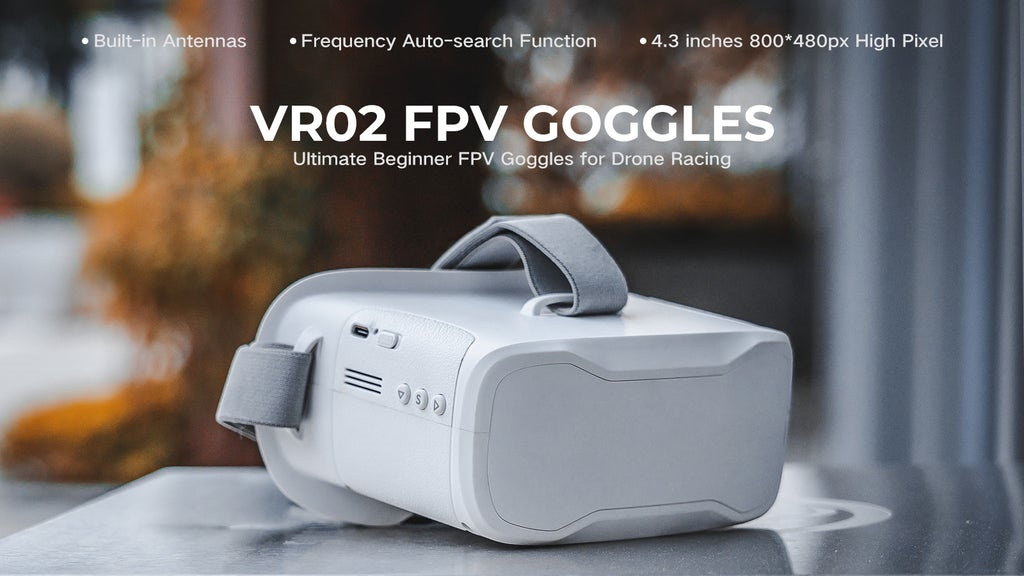 VR02 FPV Goggles