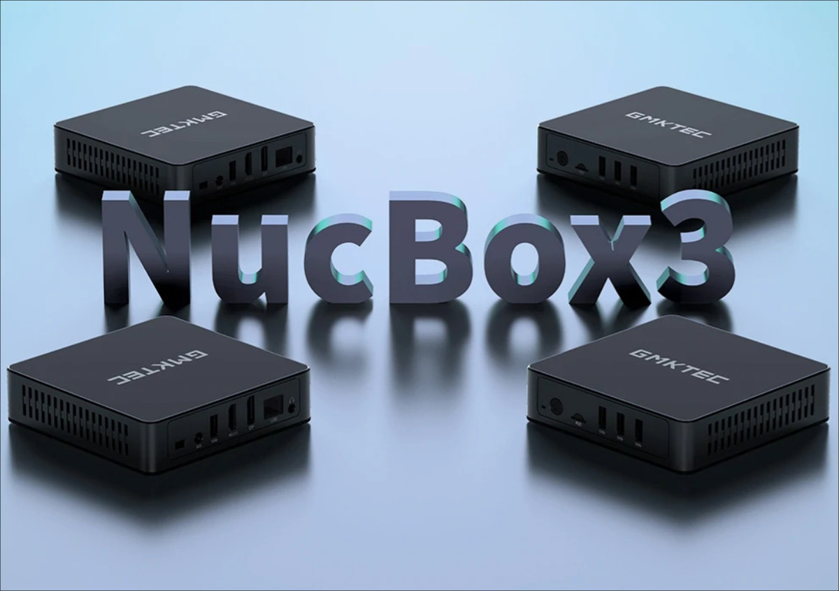 GMK NucBox3 － Celeron J4125搭載、ファンレス構造のミニPC