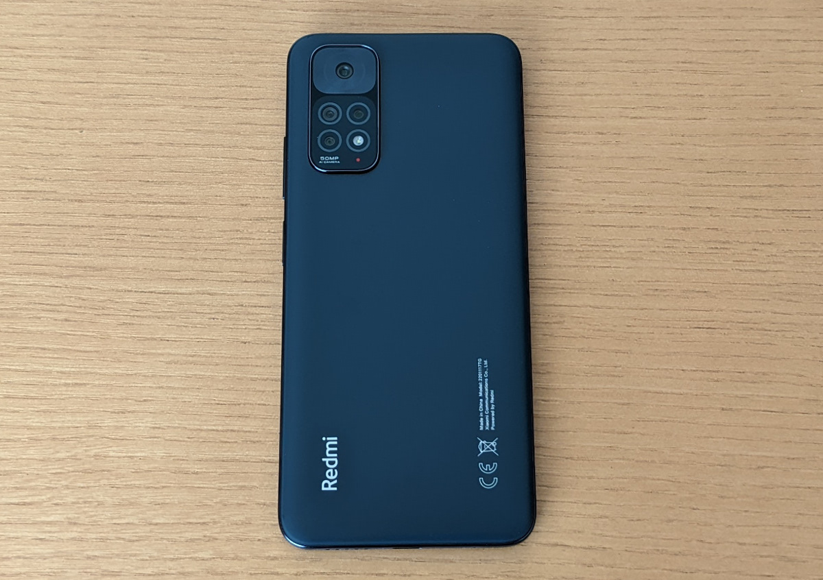 Xiaomi Redmi Note 11 背面