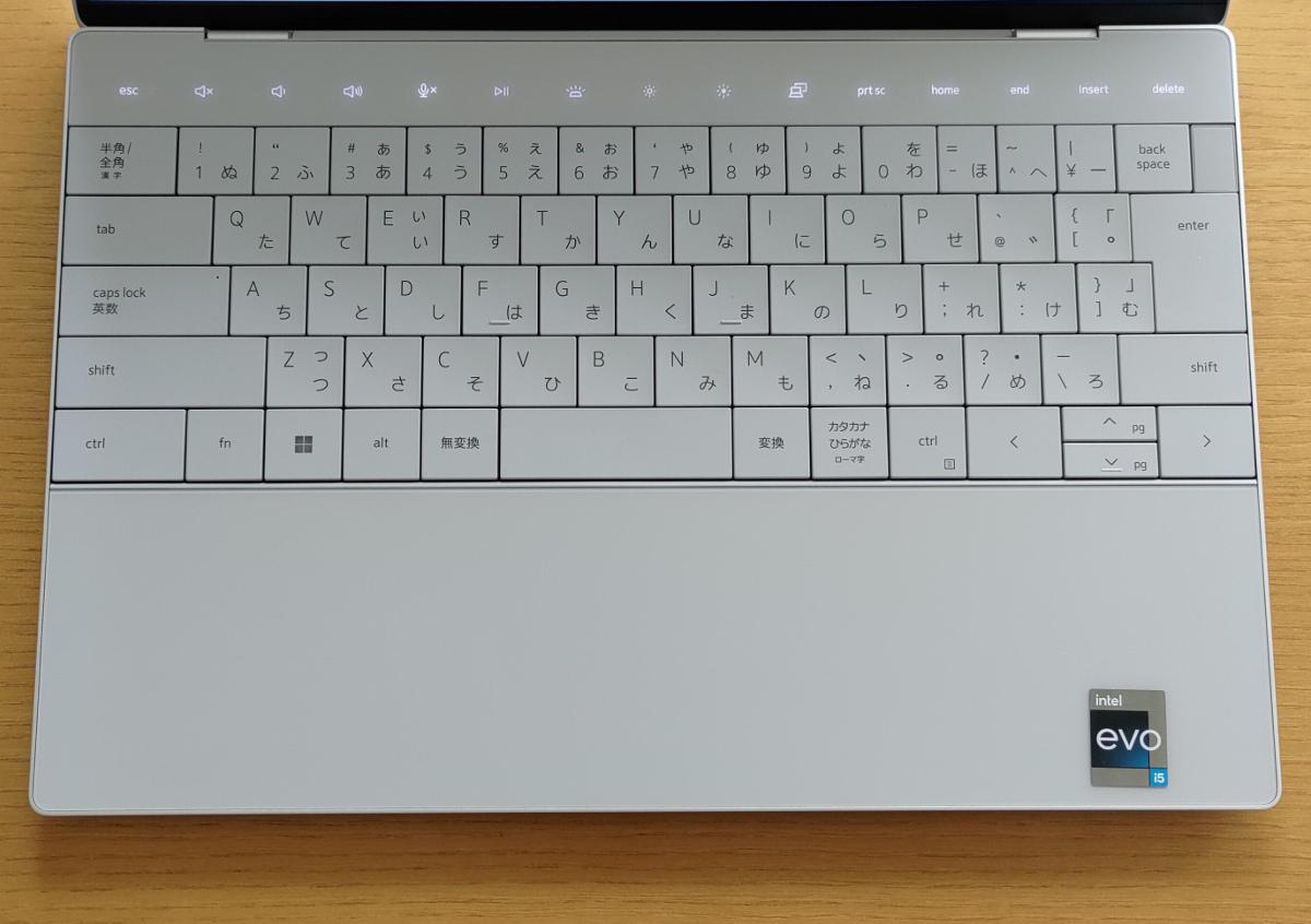 DELL XPS 13 Plus（9320）キーボード