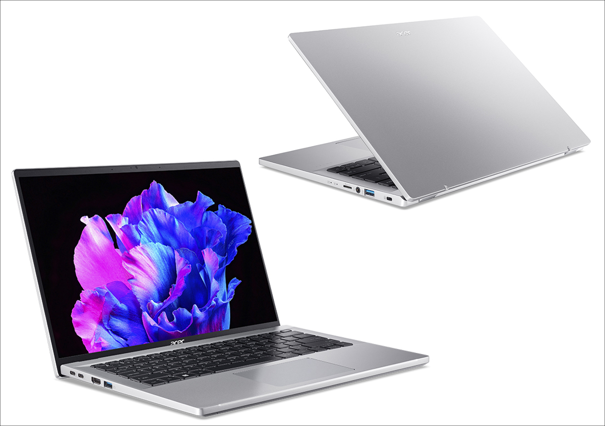 acer Swift Go（SFG14-71-H56Y/S）－ 第13世代CPUと高品質な有機ELディスプレイを搭載する14インチモバイルノート