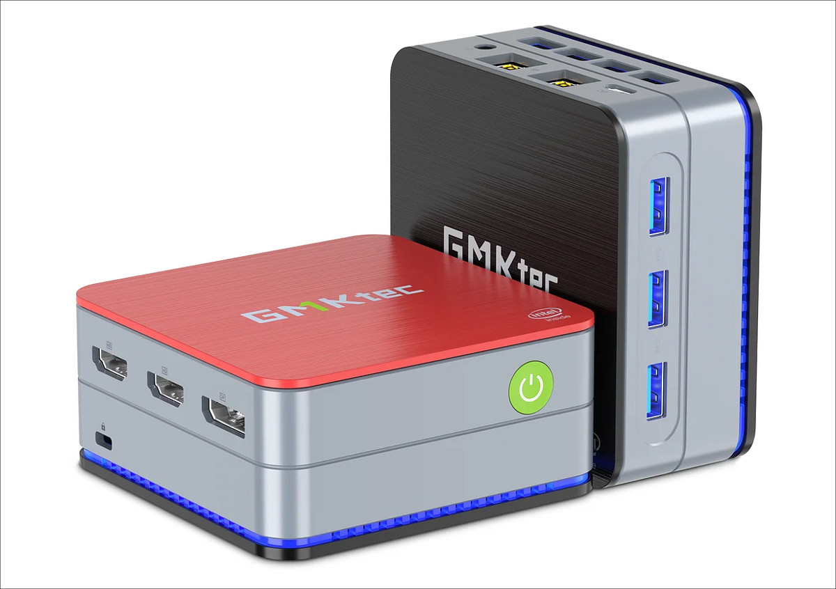 ミニPC GMK NucBox J4125/8GBメモリ/128GB SSD