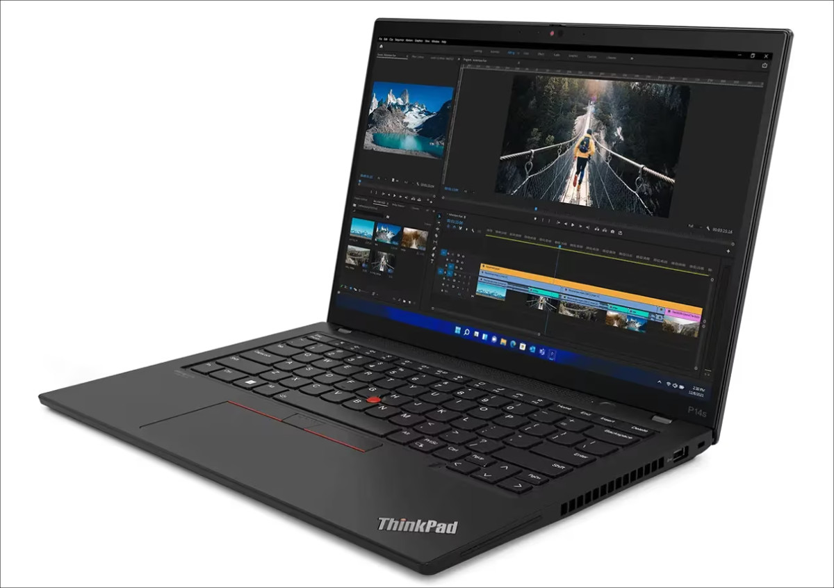 Lenovo ThinkPad P14s Gen 4 － 14インチサイズの「モバイル・ワークステーション」、Intel版とAMD版が選べます