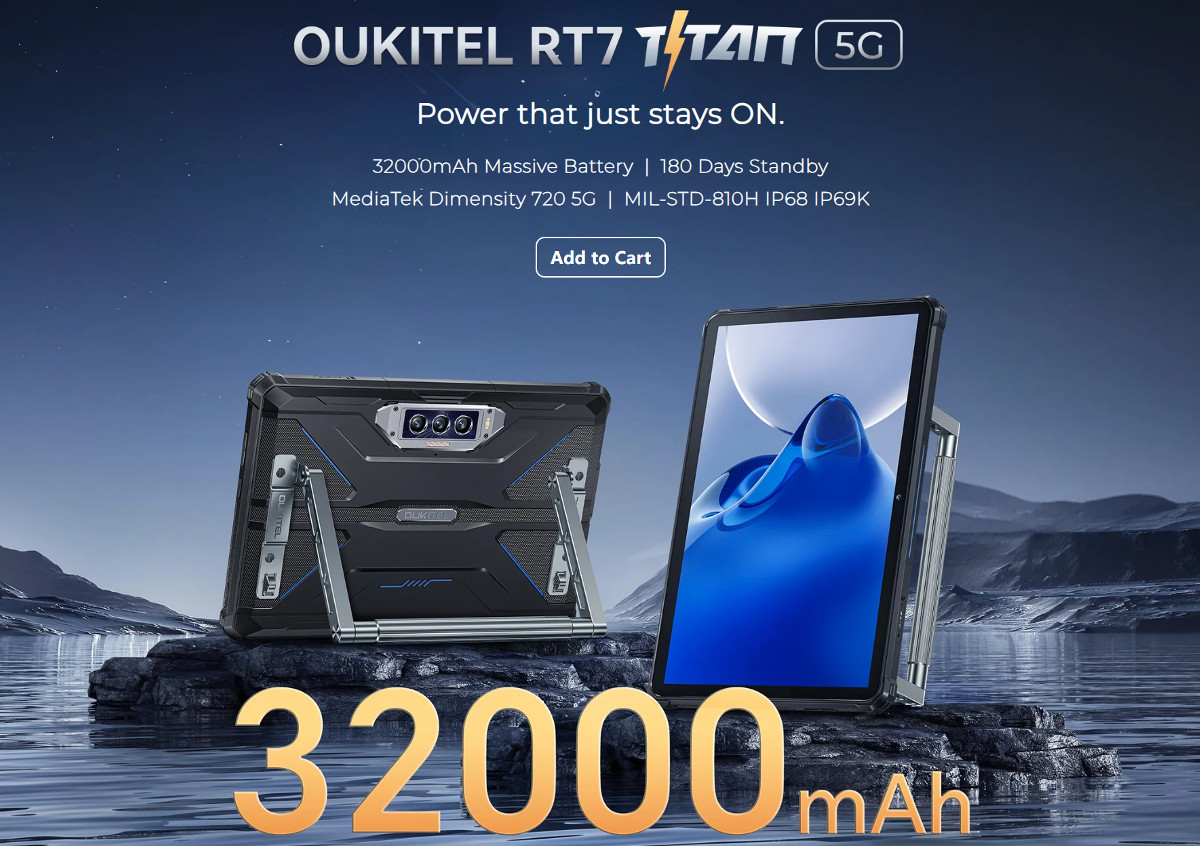 OUKITEL RT7 Titan 5G