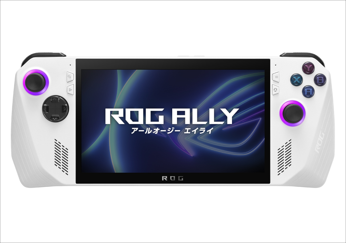 ASUS ROG Ally － 大人気のWindowsゲーミングハンドヘルド、Ryzen Z1搭載モデルの販売がスタート、お値段89,800円！