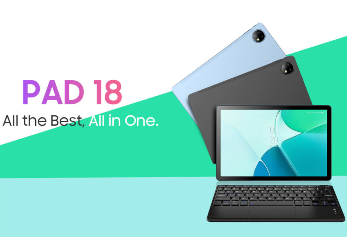 Blackview OSCAL PAD 18 － 11インチとちょっと大きめのAndroidタブレット、Widevine L1で使えるスペックです。セール価格に期待！