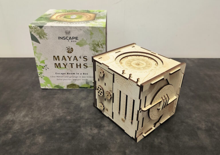 INSCAPE Puzzle Box｜古代文明の謎を解き明かせ！立体パズルゲーム レビュー － 木製のデザインが映える、冒険心をくすぐるパズルボックス