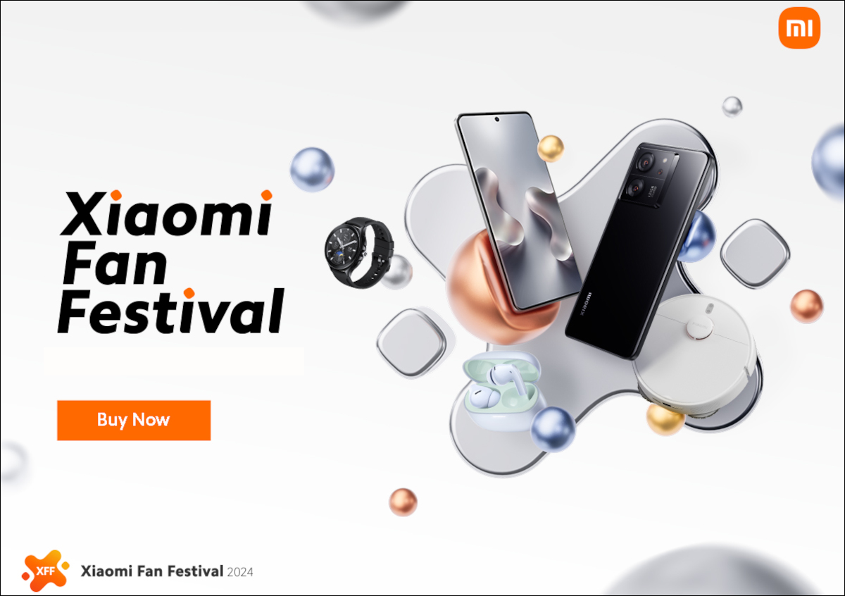 Xiaomi Fan Festival in AliExpress