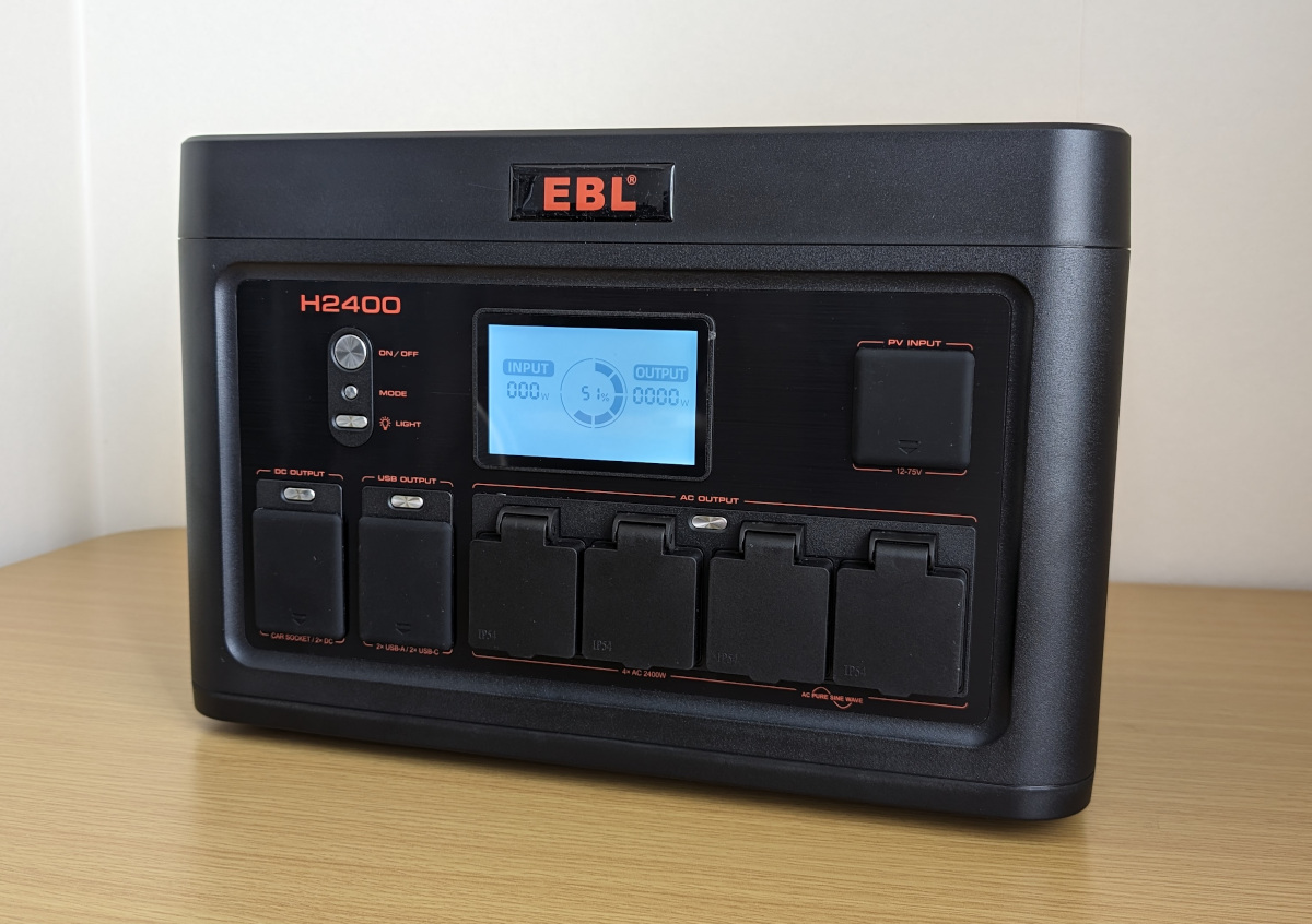 EBL H2400 ポータブル電源