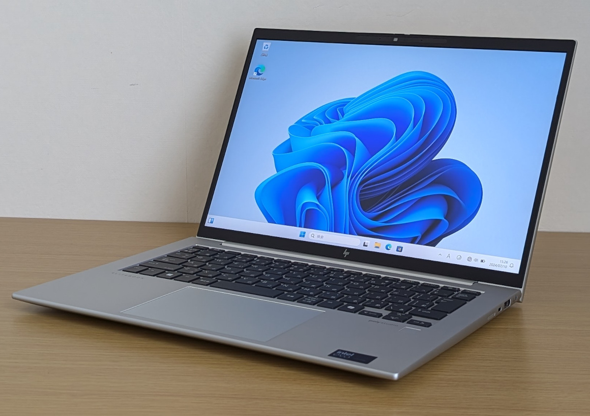 HP EliteBook 840 G11 レビュー － Core Ultra搭載でセキュリティ機能も強力、とにかく「上質」なビジネスノートPC