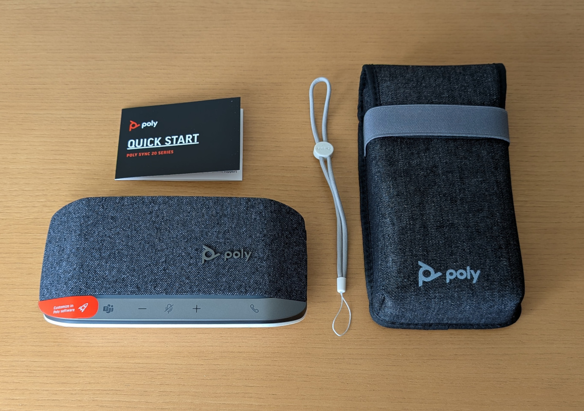 Poly Sync 20 USB-A MS 同梱物