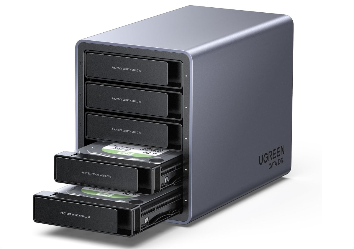 UGREEN 5Bay SSD/HDD ケース