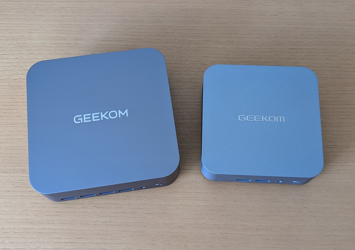 GEEKOM GT1 MEGA サイズ比較