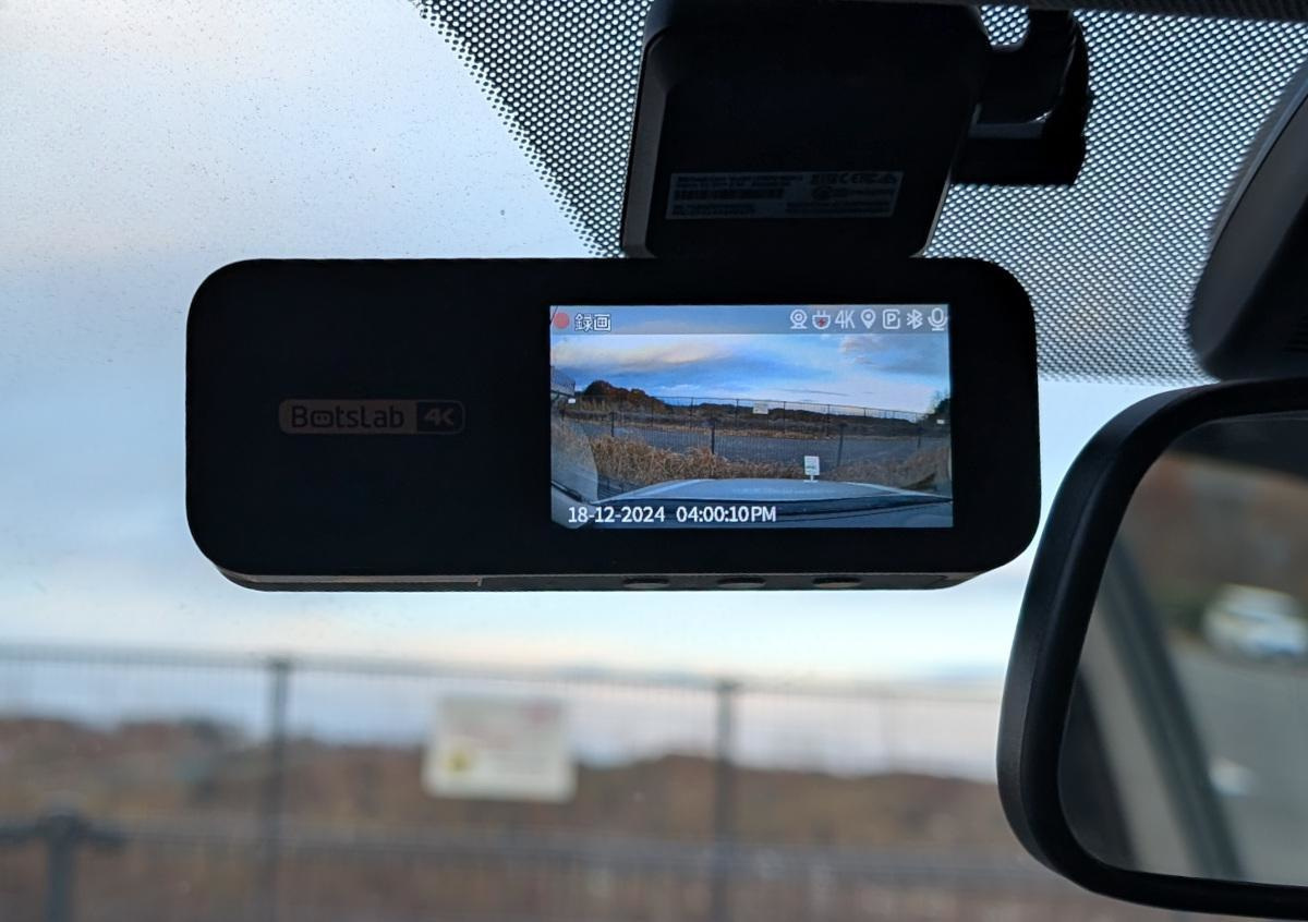 BOTSLAB Dash Cam G980H レビュー