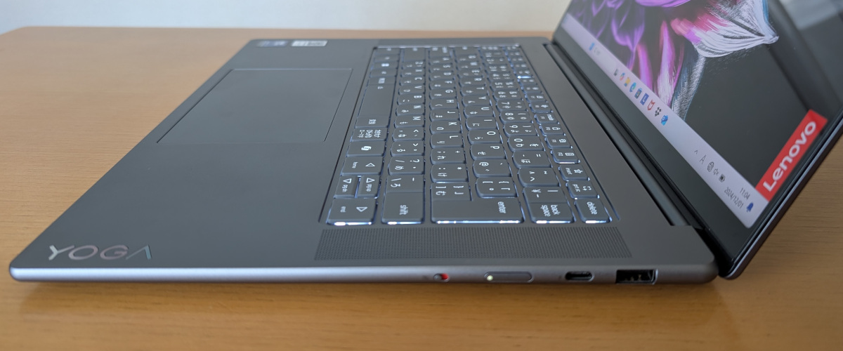 Lenovo Yoga Slim 7i Aura Edition Gen 9 キーボード