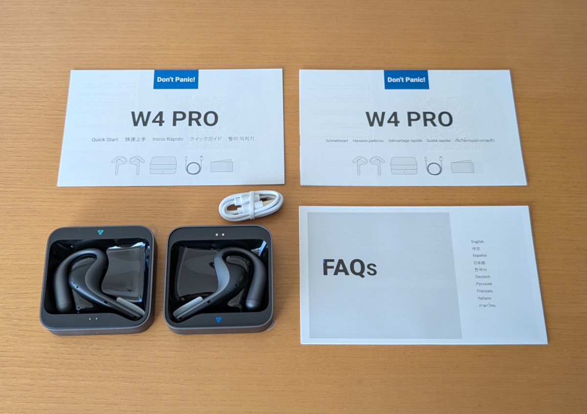 Timekettle W4 Pro 同梱物