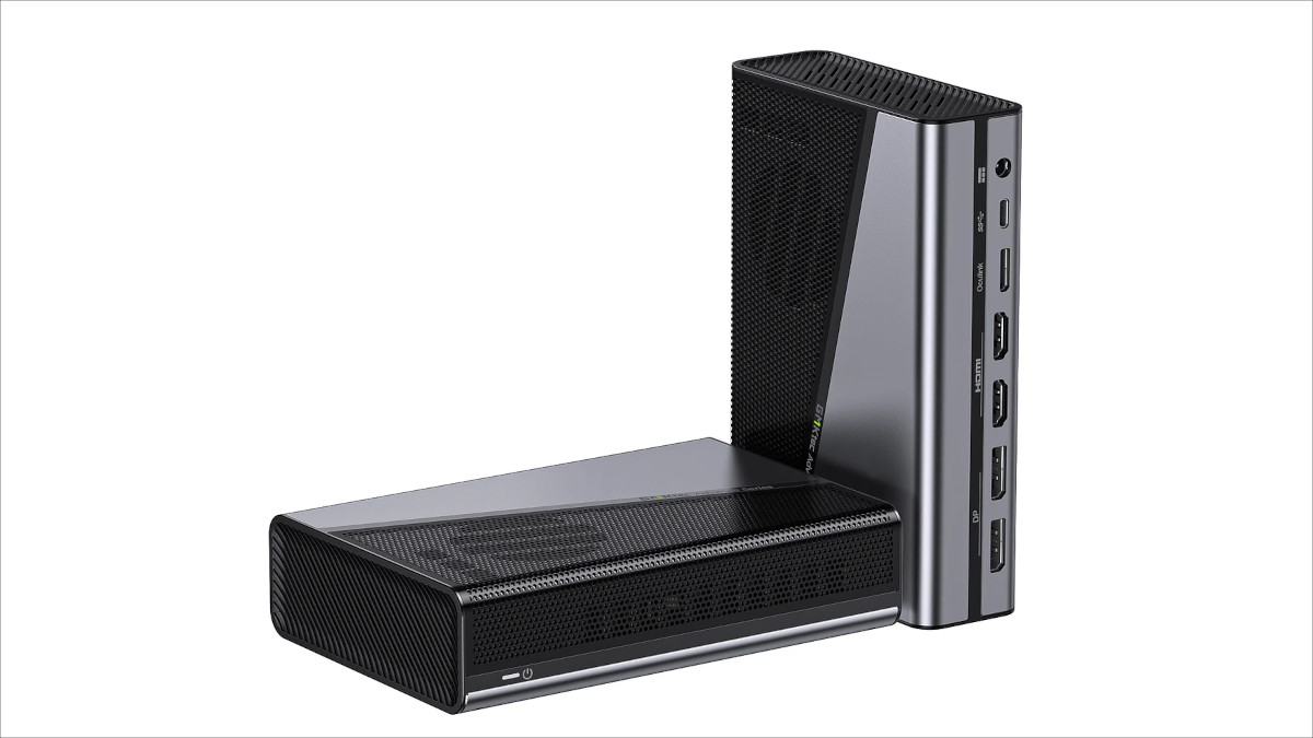 グラフィックボード・グラボ・ビデオカード GMKtec AD-GP1 GMKtec AD-GP1 － Radeon RX 7600M XT搭載のGPU Box（eGPU）、6