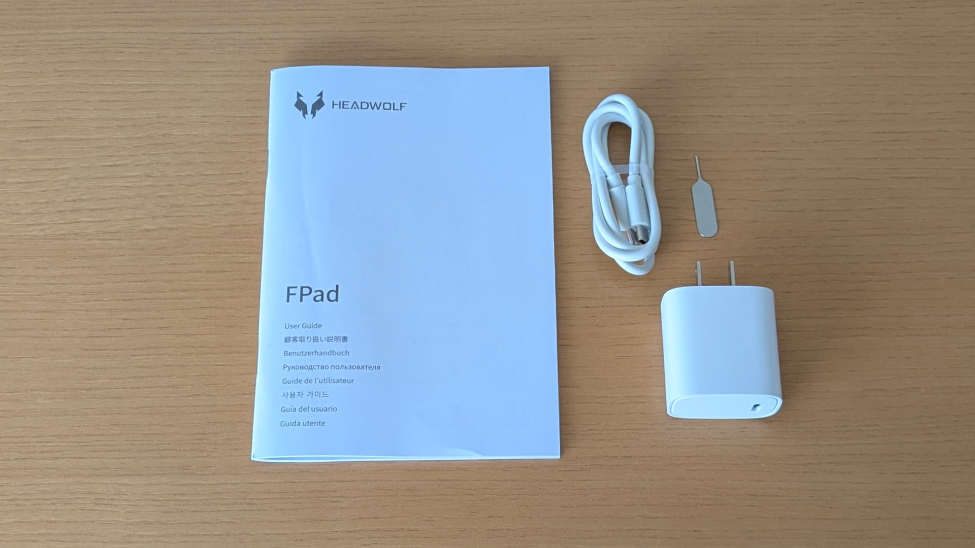 Headwolf FPad7 同梱物